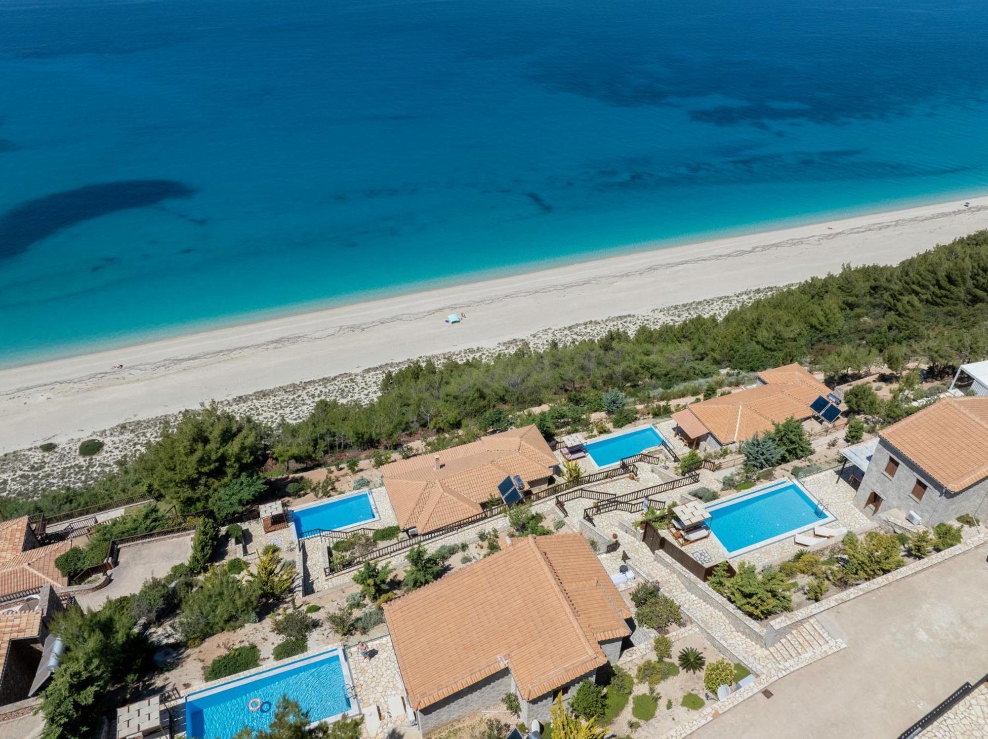 Milos Paradise Luxury Villas Ayios Nikitas Luaran gambar