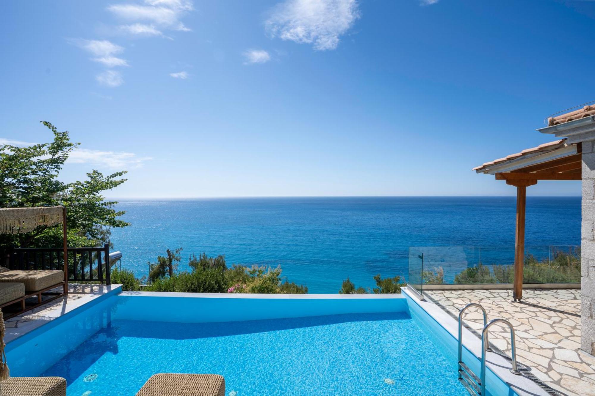 Milos Paradise Luxury Villas Ayios Nikitas Luaran gambar