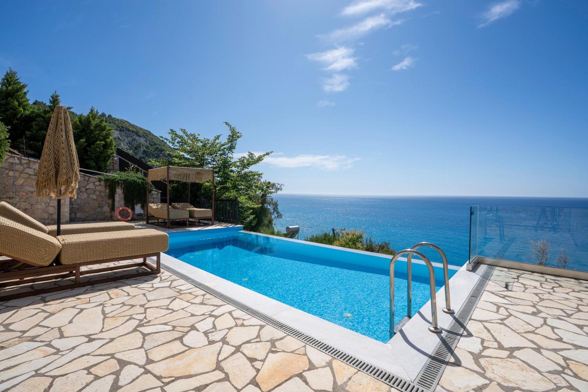 Milos Paradise Luxury Villas Ayios Nikitas Luaran gambar