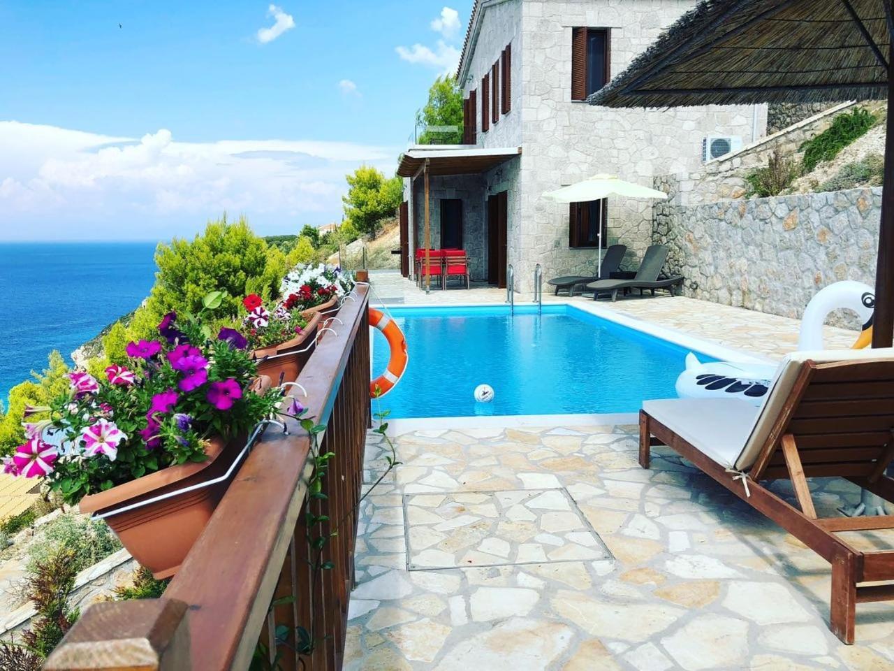 Milos Paradise Luxury Villas Ayios Nikitas Luaran gambar
