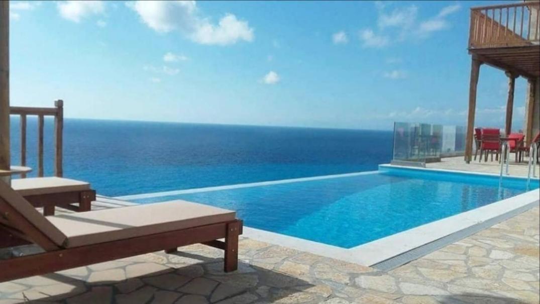 Milos Paradise Luxury Villas Ayios Nikitas Luaran gambar