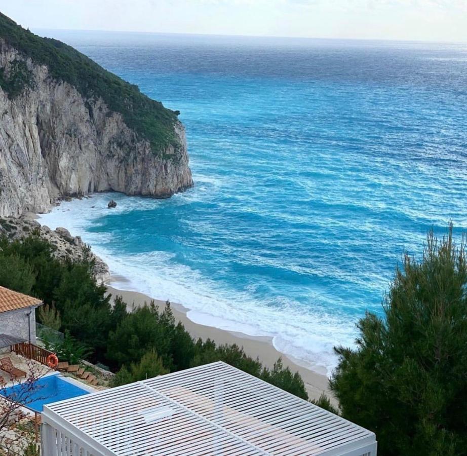 Milos Paradise Luxury Villas Ayios Nikitas Luaran gambar